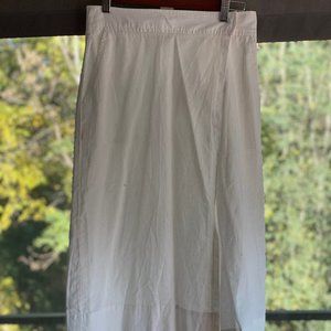 White Wrap Skirt